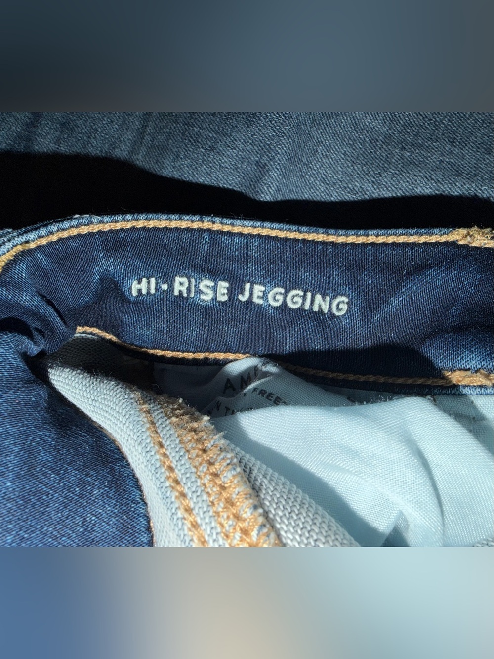 3 Pairs Of Women's American Eagle Dark Blue Skinny Jeans, Size 0 - Picture 3 of 8